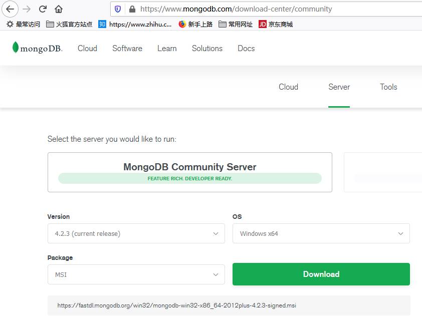 启动mongodb服务命令（mongodb连接数据库）-第2张图片