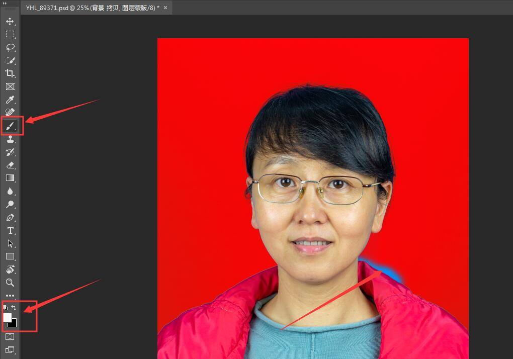 一寸蓝底照片尺寸怎么弄-手把手教你给一寸照片换背景颜色-第6张图片 一寸蓝底照片尺寸怎么弄-手把手教你给一寸照片换背景颜色-第6张图片