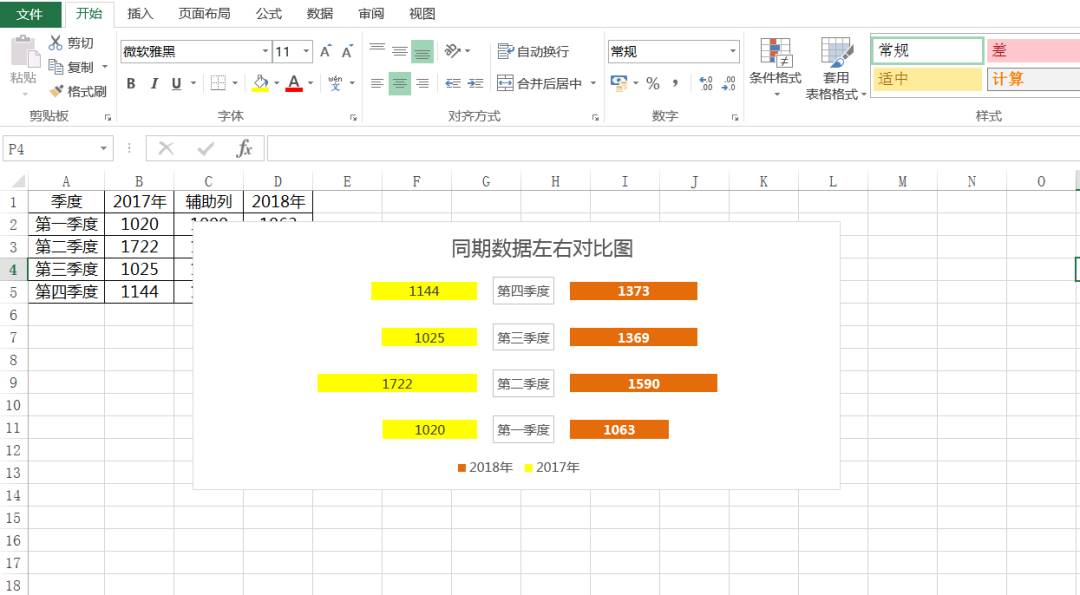 用excel数据对比工具-excel数据对比的操作方法-第2张图片