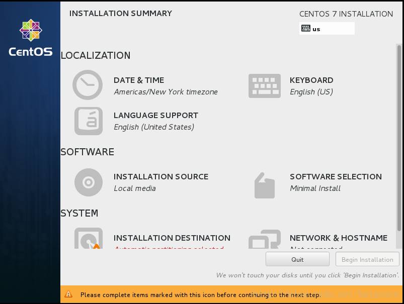 centos7安装教程详细-centos7安装图形化界面命令-第10张图片