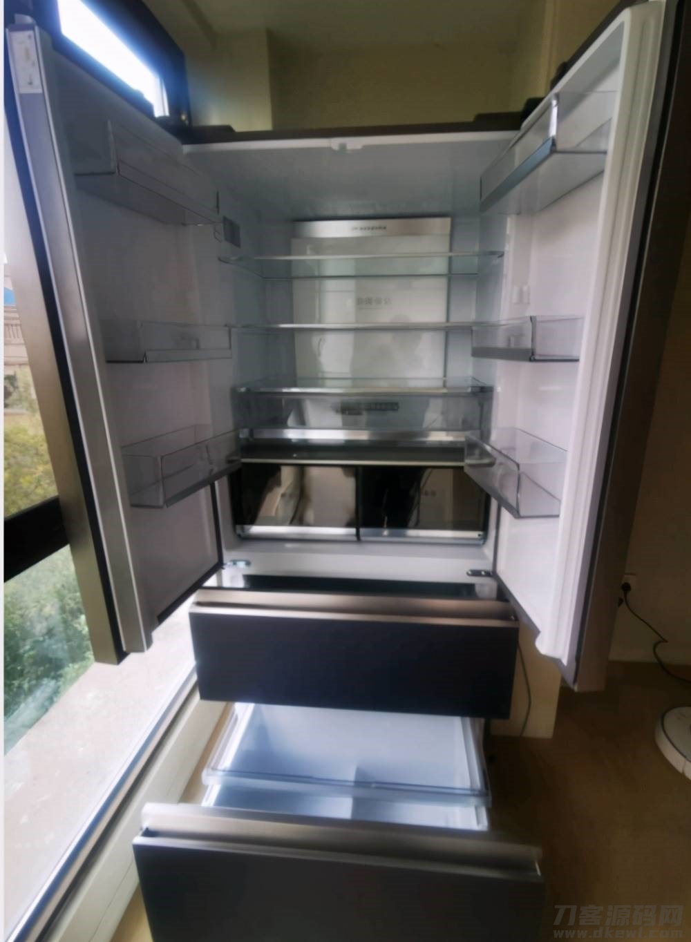 海尔法式对开门冰箱怎么调节（海尔最新款冰箱）-第3张图片